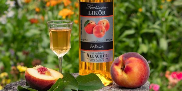 Peach-fruit wine-LIQUEUR